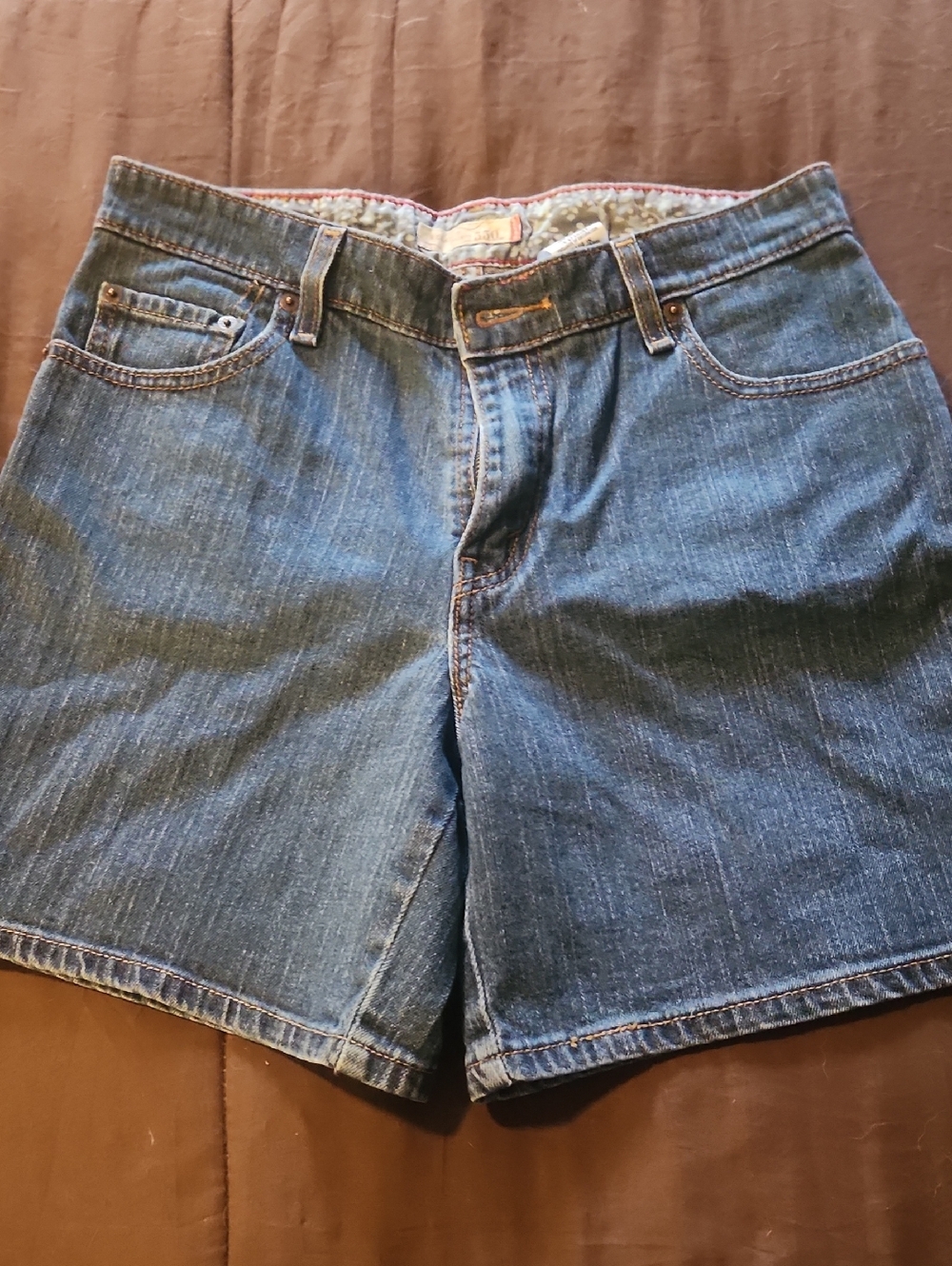 Levi's 550 Blue Denim Shorts